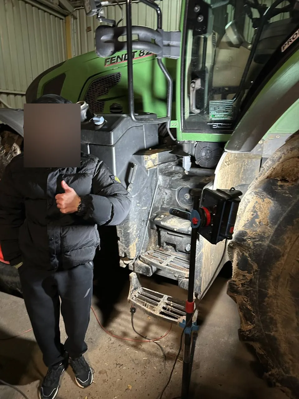 Zbiornik paliwa — Fendt 826