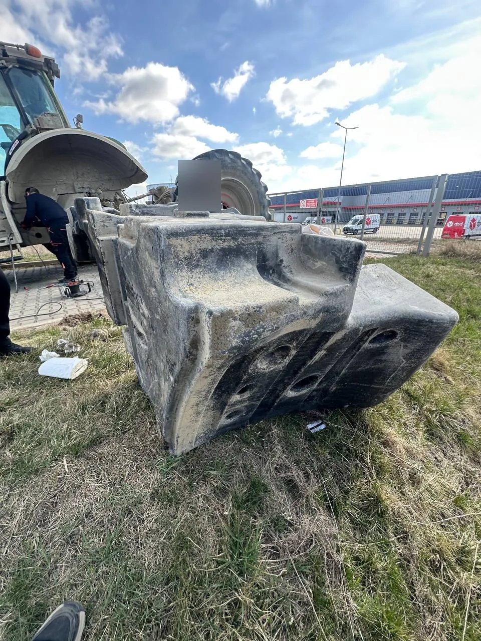 Zbiornik paliwa — Fendt 900 Vario S4