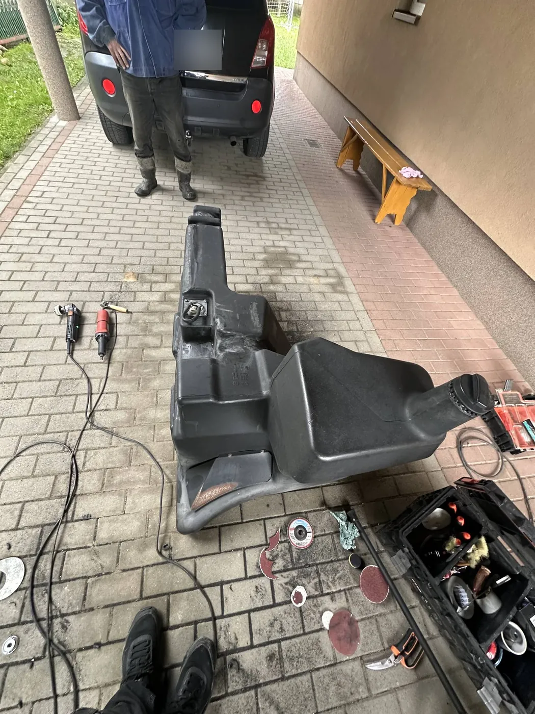 Zdjęcie 20 z naprawy — Naprawa zbiornika paliwa John Deere 6930 Premium — Dudki