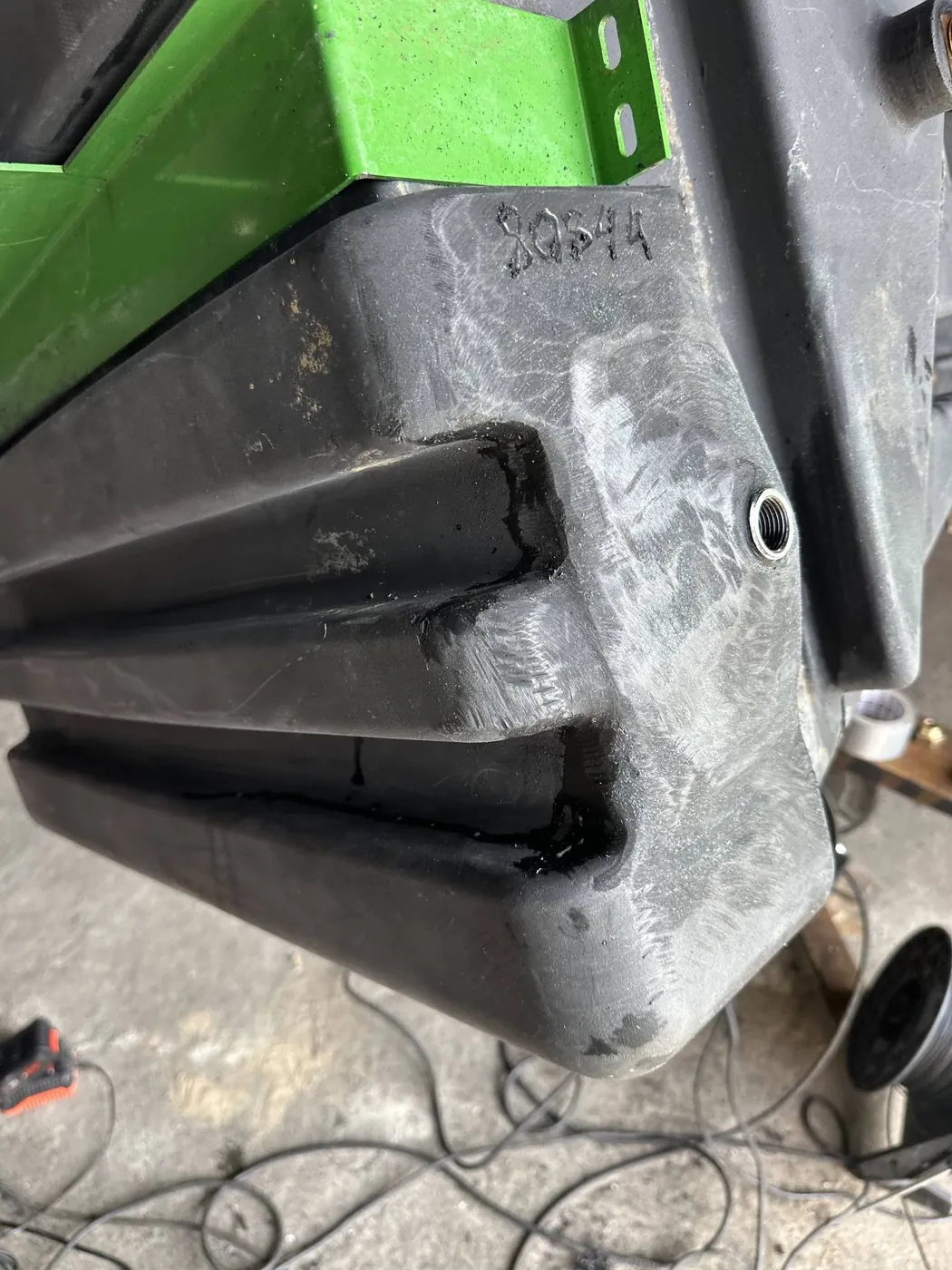 Zdjęcie 8 z naprawy — Naprawa zbiornika paliwa John Deere 9640 — Ziomaki