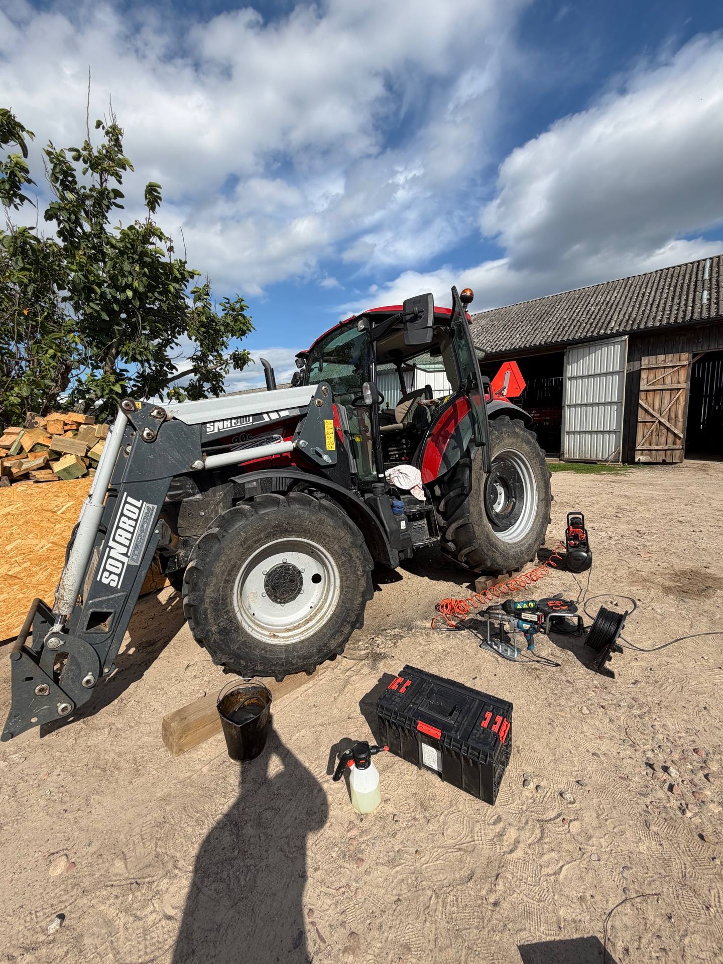 Zdjęcie 16 z naprawy — Naprawa zbiornika paliwa Farmer 8244C — Kaki Mroczki