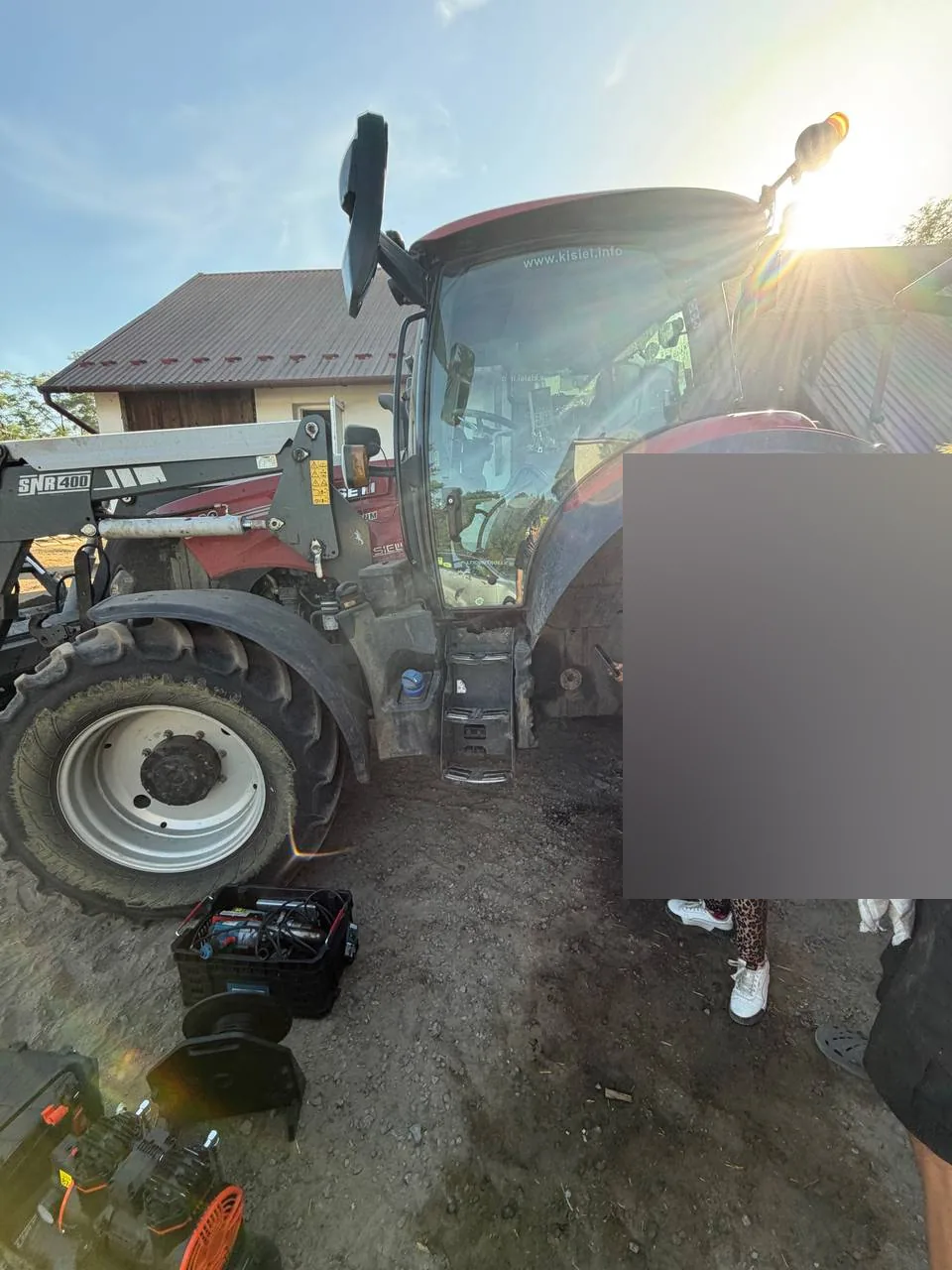 Zdjęcie 7 z naprawy — Naprawa zbiornika paliwa Case Vestrum 120 — Dąbrowa Tarnowska