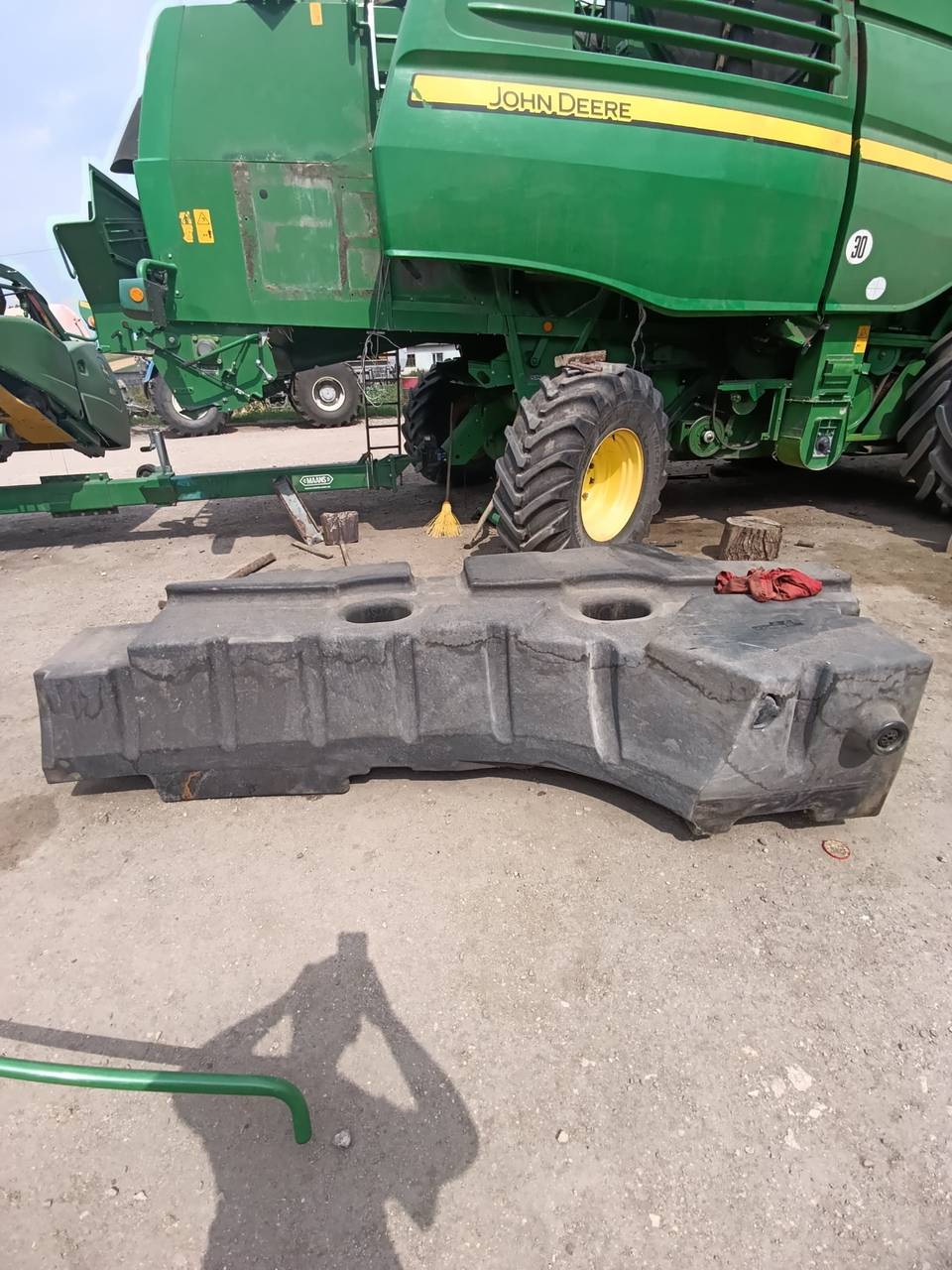 Zdjęcie 7 z naprawy — Naprawa zbiornika paliwa John Deere T660