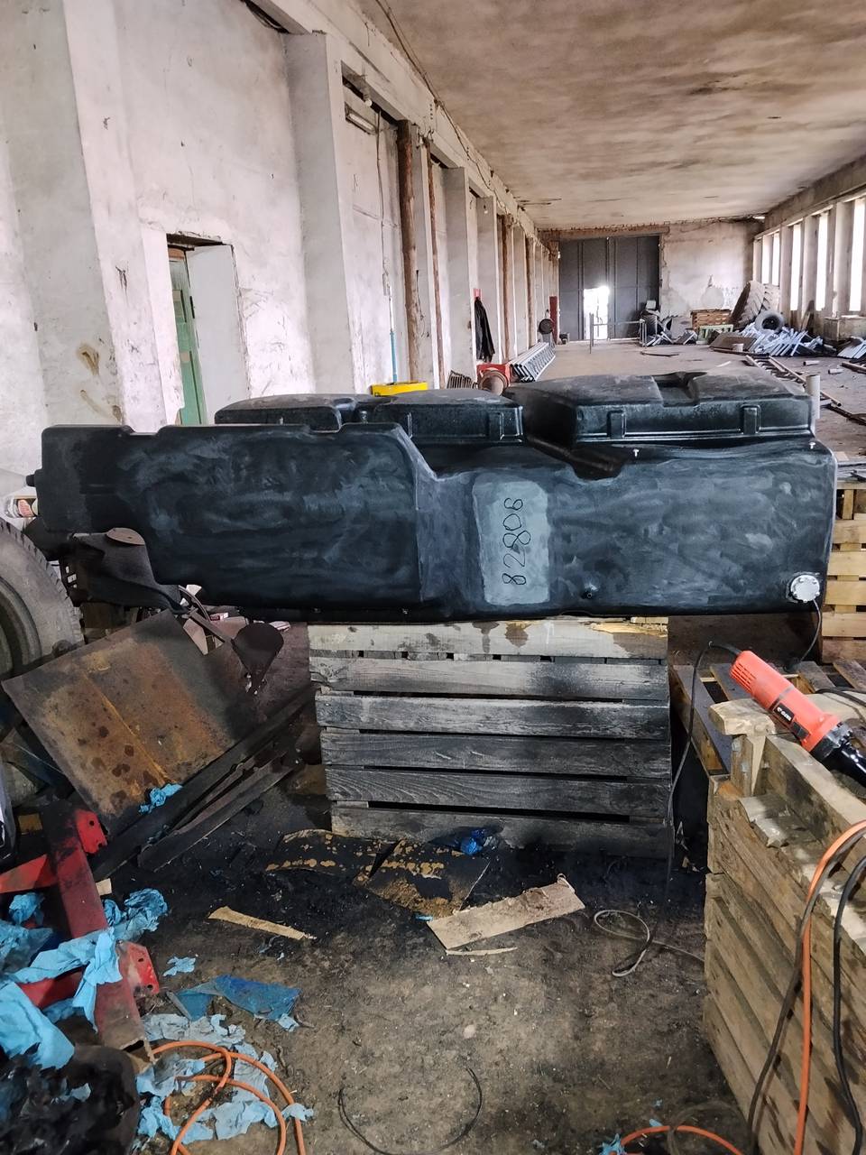 Zdjęcie 19 z naprawy — Naprawa zbiornika paliwa Claas Lexion 760