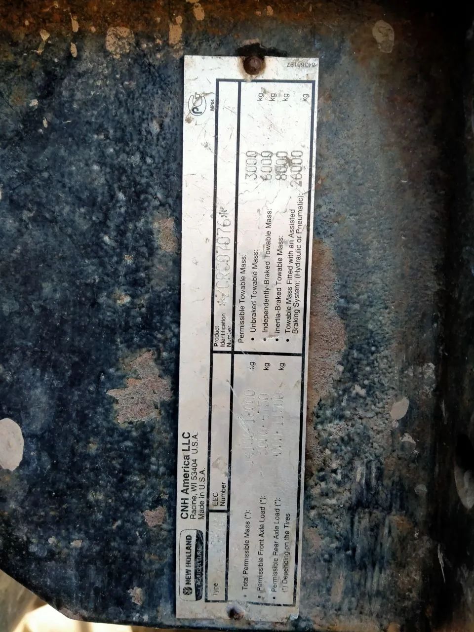 Zdjęcie 18 z naprawy — Naprawa zbiornika paliwa New Holland T8.390
