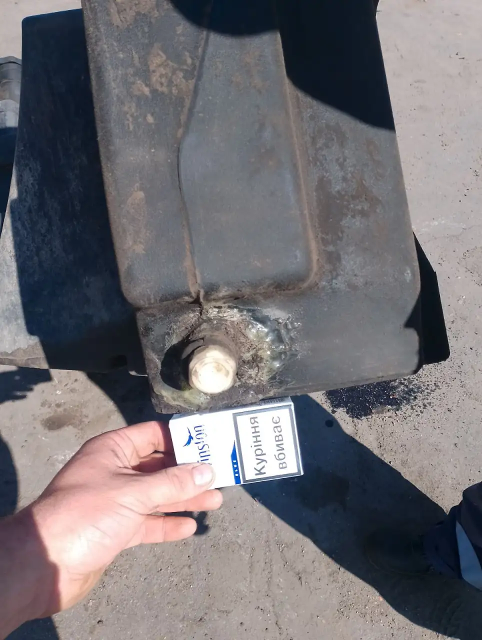 Zdjęcie 40 z naprawy — Naprawa zbiornika paliwa New Holland T7060