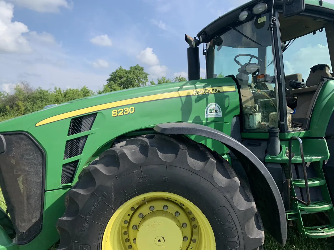 Zdjęcie 1 z naprawy — Naprawa zbiornika paliwa John Deere 8230