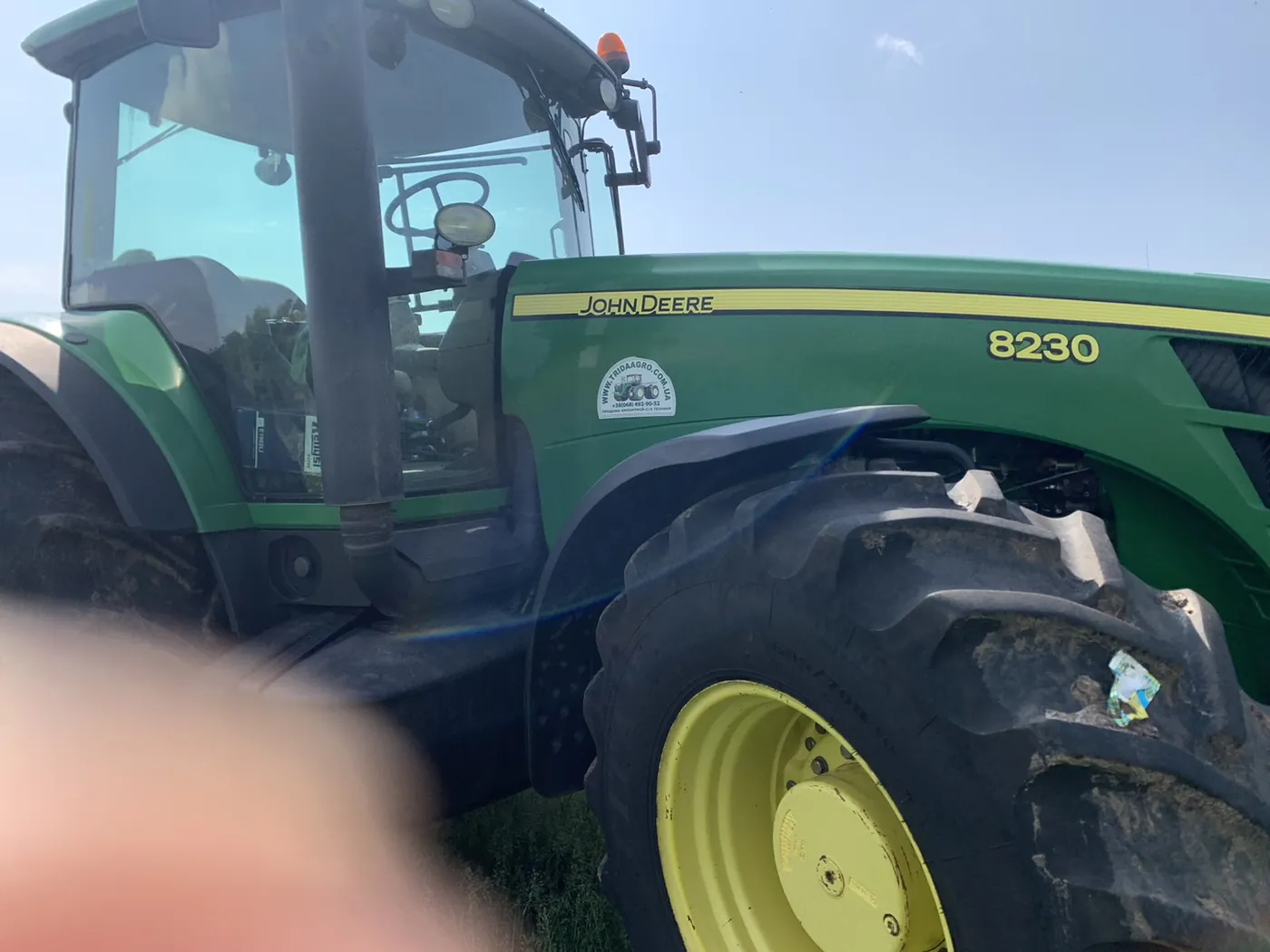 Zdjęcie 2 z naprawy — Naprawa zbiornika paliwa John Deere 8230