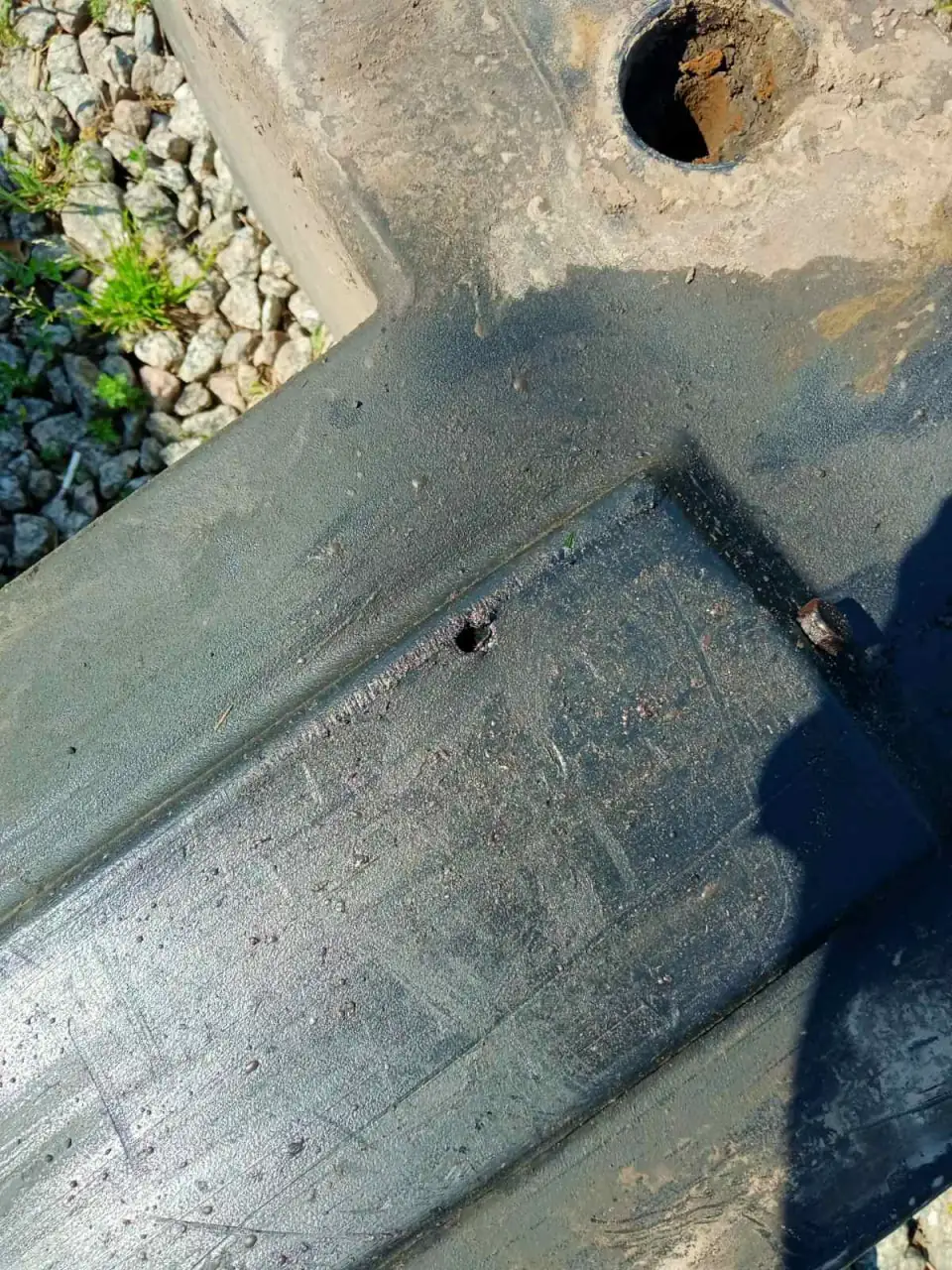 Zdjęcie 30 z naprawy — Naprawa zbiornika paliwa JCB 531-70