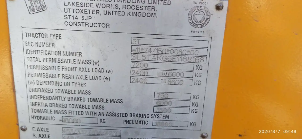 Zdjęcie 29 z naprawy — Naprawa zbiornika paliwa JCB 531-70