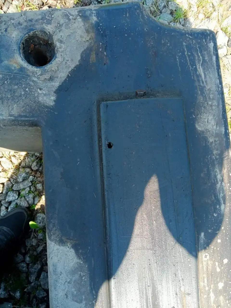 Zdjęcie 26 z naprawy — Naprawa zbiornika paliwa JCB 531-70