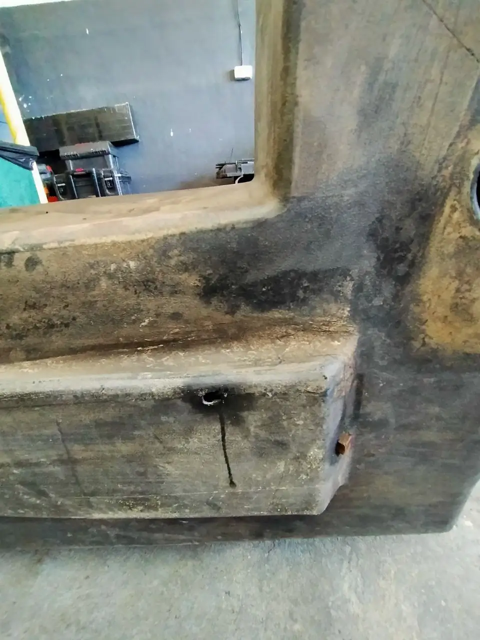Zdjęcie 18 z naprawy — Naprawa zbiornika paliwa JCB 531-70