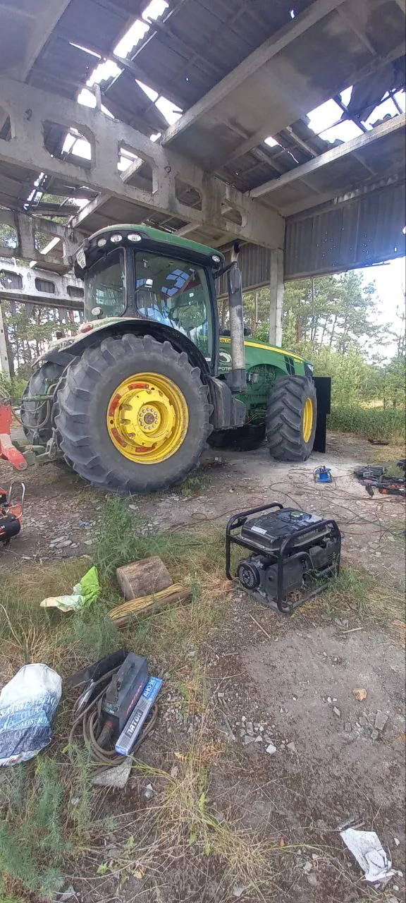 Zdjęcie 14 z naprawy — Naprawa zbiornika paliwa John Deere 8335