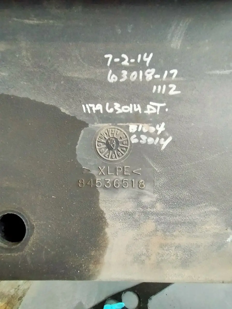 Zdjęcie 8 z naprawy — Naprawa zbiornika paliwa Case 3330