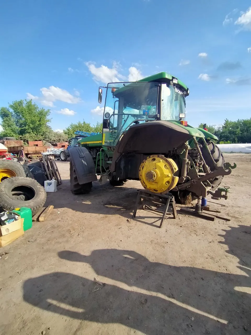 Zdjęcie 4 z naprawy — Naprawa zbiornika paliwa John Deere 8400 — lipiec 2023