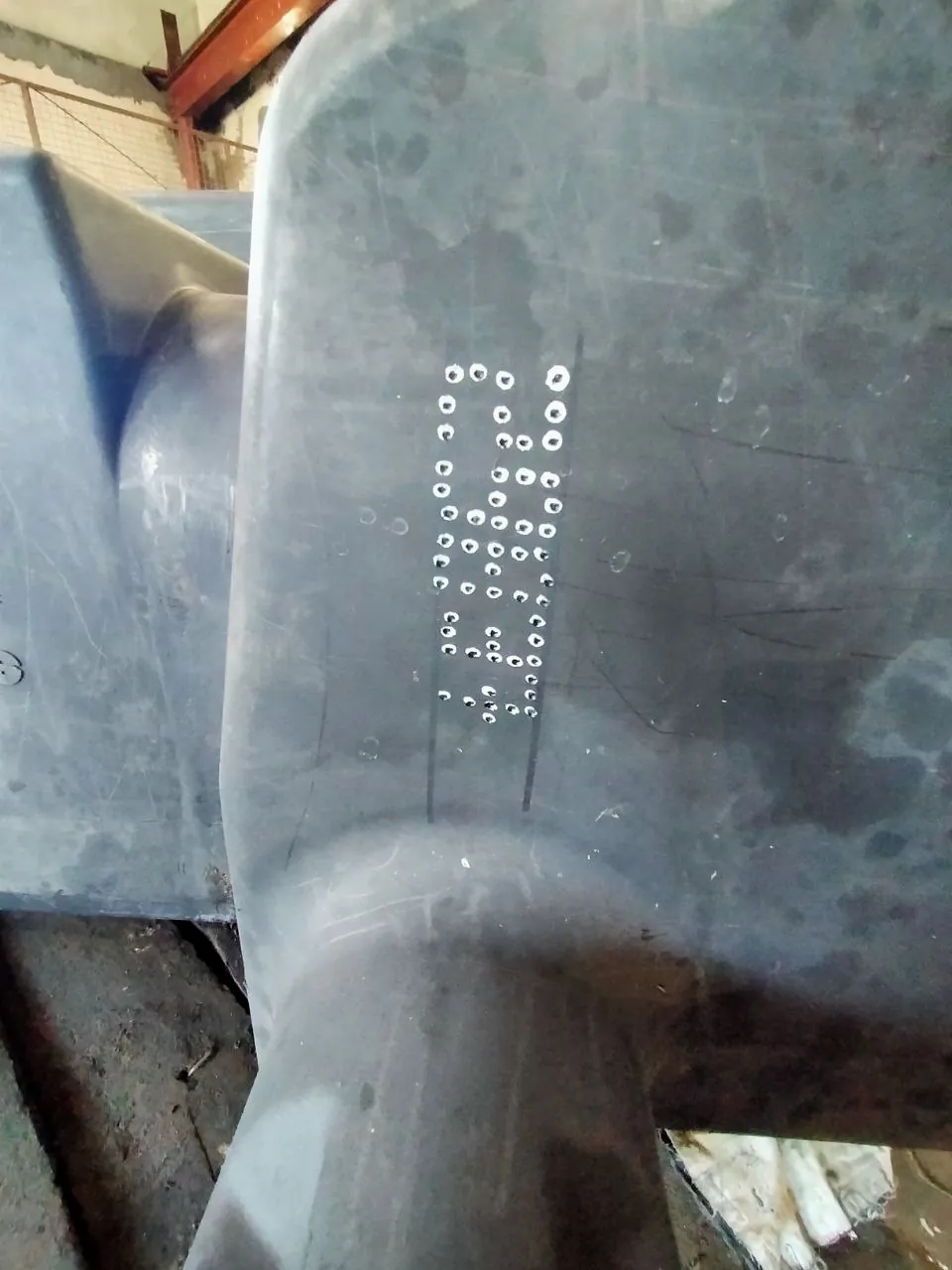 Zdjęcie 2 z naprawy — Naprawa zbiornika paliwa New Holland