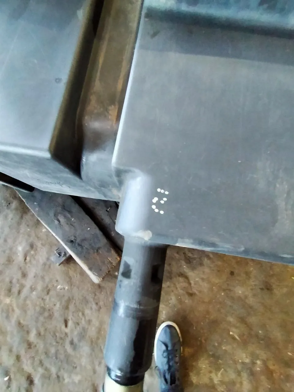 Zdjęcie 3 z naprawy — Naprawa zbiornika paliwa New Holland