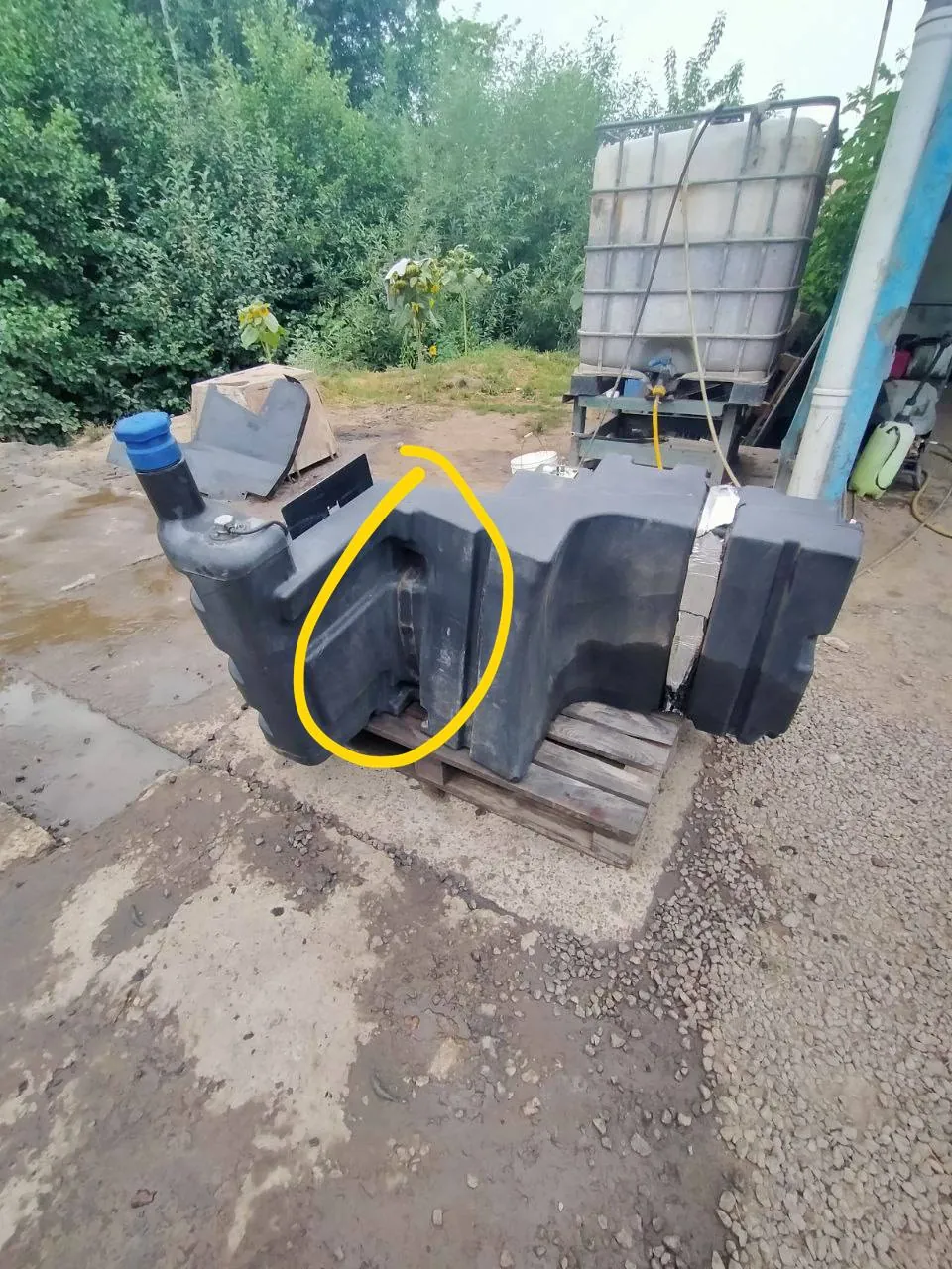 Zdjęcie 5 z naprawy — Naprawa zbiornika paliwa New Holland T7070