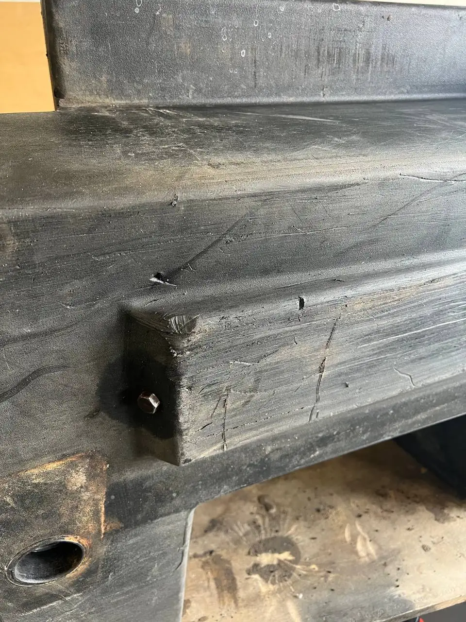 Zdjęcie 13 z naprawy — Naprawa zbiornika paliwa JCB (2)