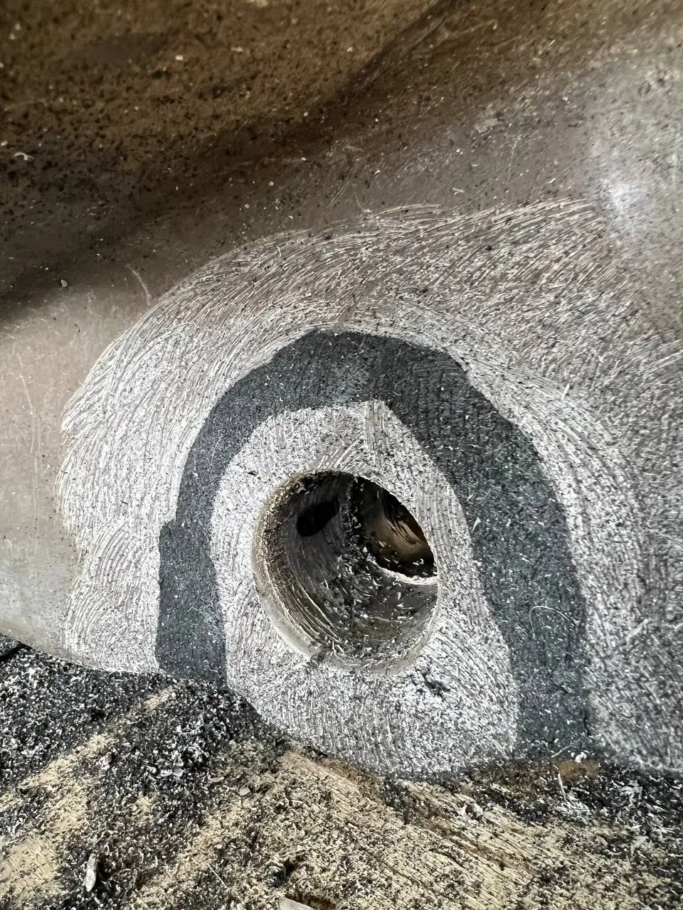 Zdjęcie 9 z naprawy — Naprawa zbiornika paliwa Manitou