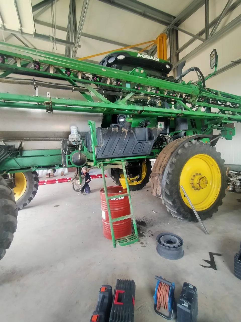 Zdjęcie 6 z naprawy — Naprawa zbiornika paliwa John Deere — wrzesień 2023