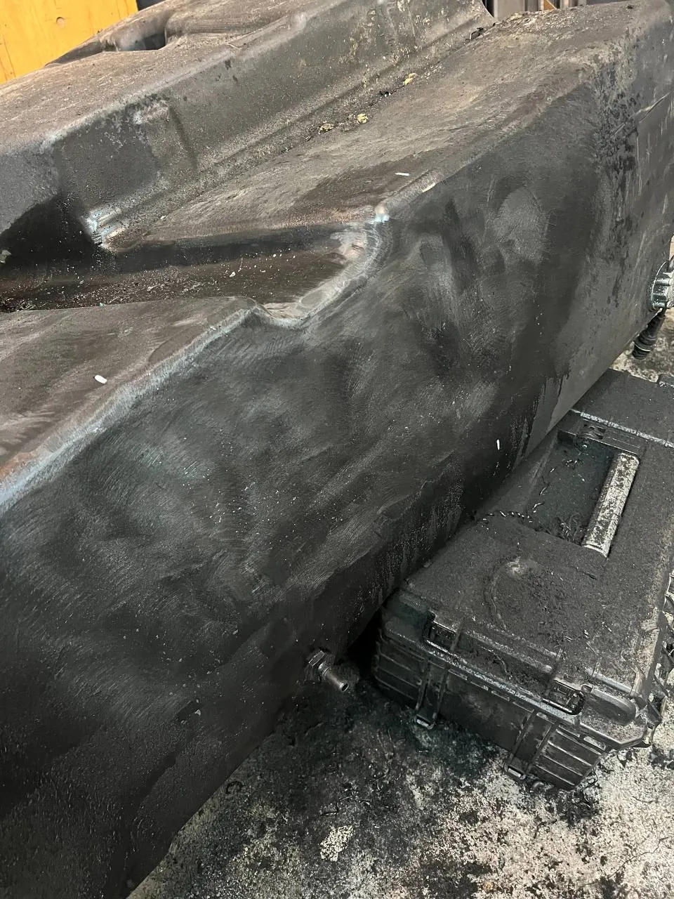 Zdjęcie 14 z naprawy — Naprawa zbiornika paliwa Claas Lexion 760 — wrzesień 2023