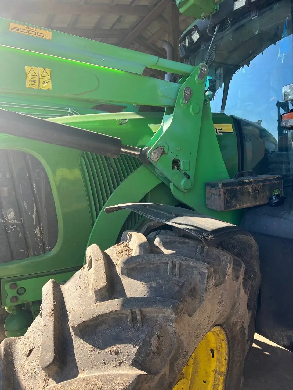 Zdjęcie 15 z naprawy — Naprawa zbiornika paliwa John Deere 6920