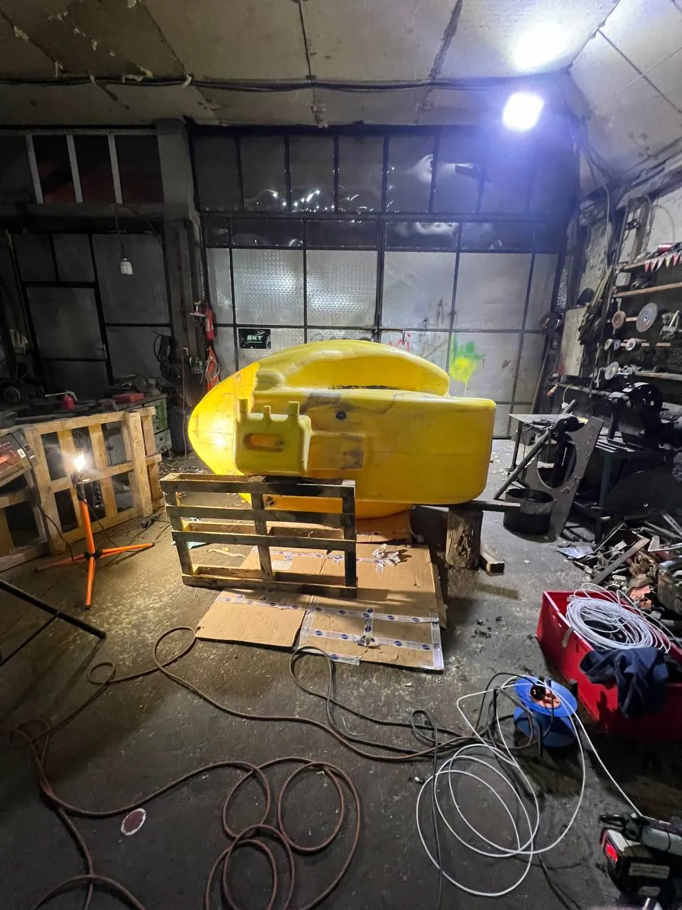 Zdjęcie 11 z naprawy — Naprawa zbiornika opryskiwacza John Deere 832