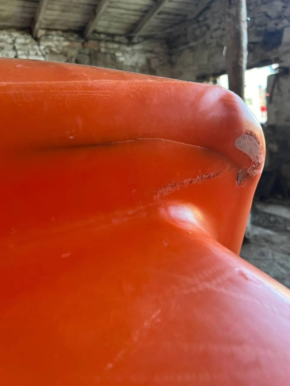Zdjęcie 5 z naprawy — Naprawa zbiornika opryskiwacza — pęknięcie na spoinie