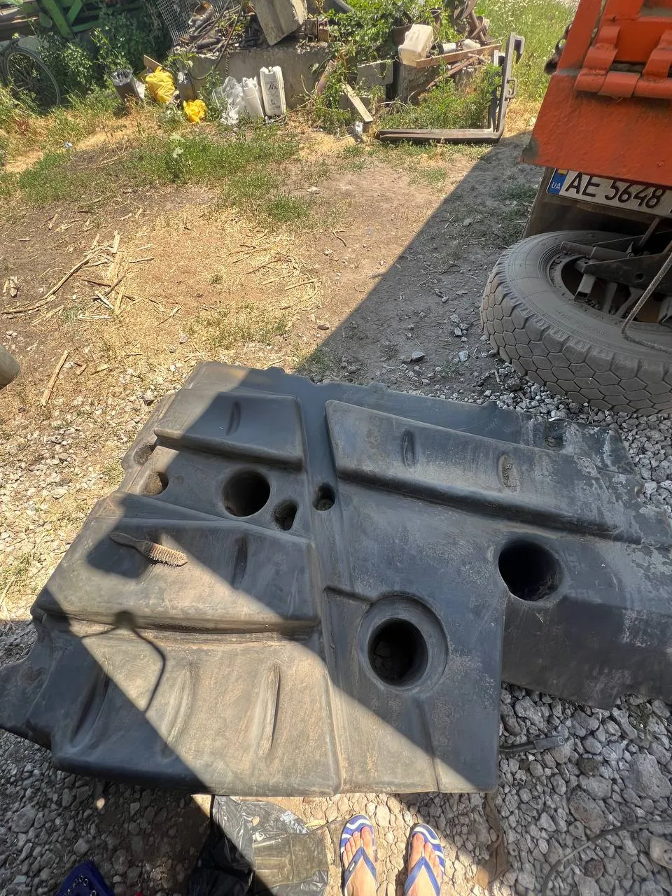 Zdjęcie 13 z naprawy — Naprawa zbiornika paliwa Claas Lexion 570
